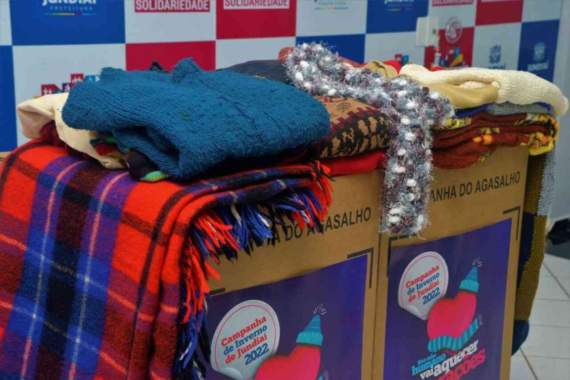 Doações são destinadas às pessoas que vivem em vulnerabilidade, em Jundiaí