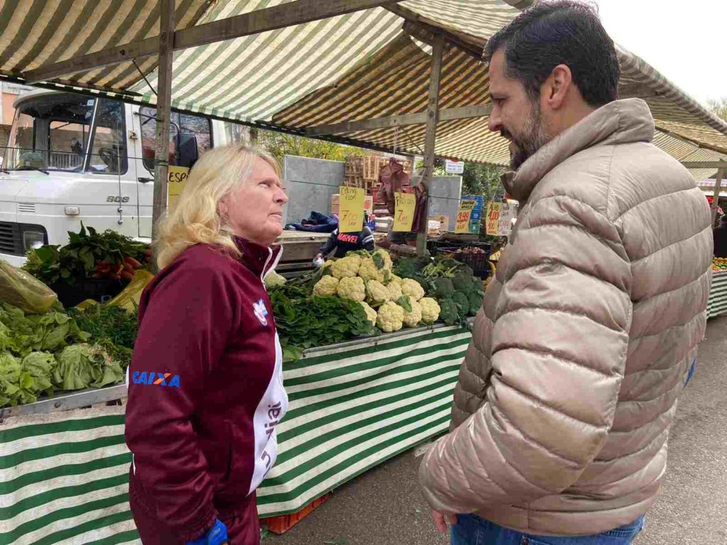 Fred Machado em campanha