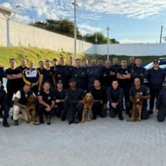 Equipe da Guarda Municipal de Jundiaí.