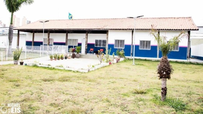 Fachada da Casa de Passagem de Jundiaí.