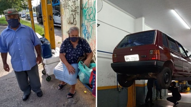 Casal que vende marmitas nas ruas de Jundiaí inicia campanha após carro ser furtado