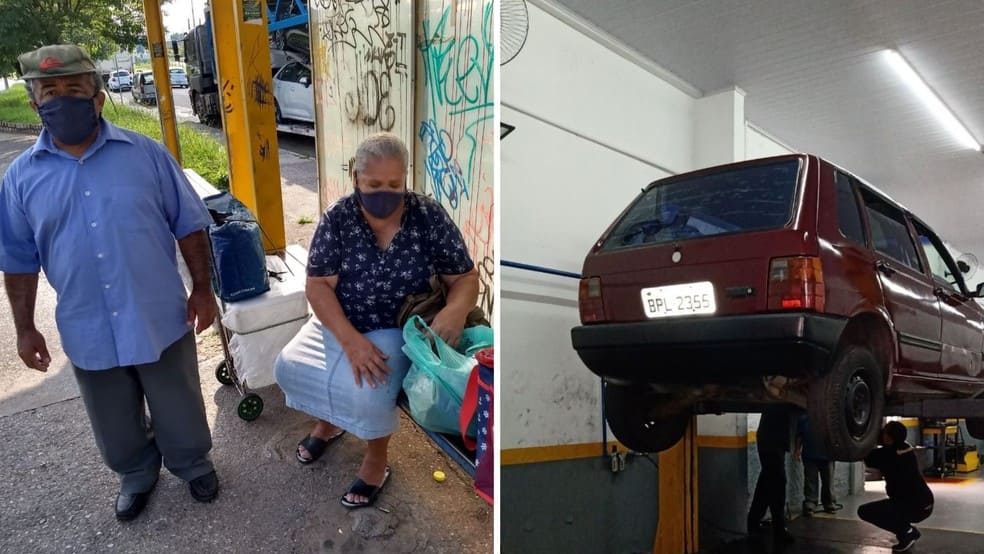 Casal que vende marmitas nas ruas de Jundiaí inicia campanha após carro ser furtado