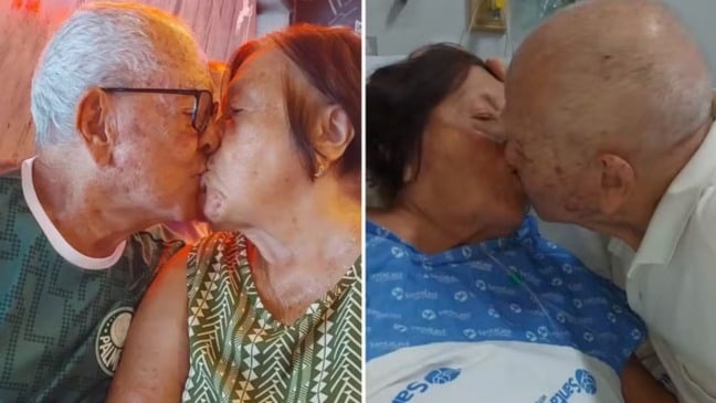 Casal com 73 anos de casados