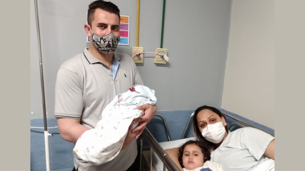 Casal de refugiados tem seu terceiro filho no Hospital Universitário de Jundiaí