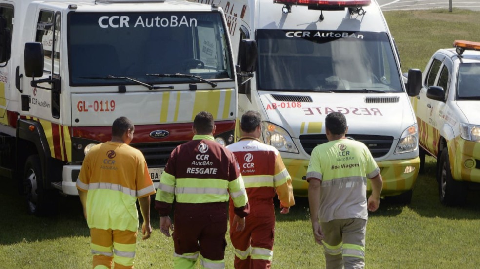 Funcionários da CCR AutoBan