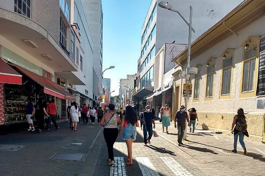 Comércio de Jundiaí. (Foto: Divulgação) Comércio de Jundiaí. (Foto: Divulgação)