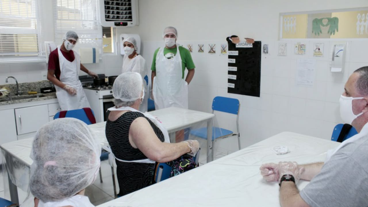 Participantes das atividades do Setembro Verde da APAE de Jundiaí