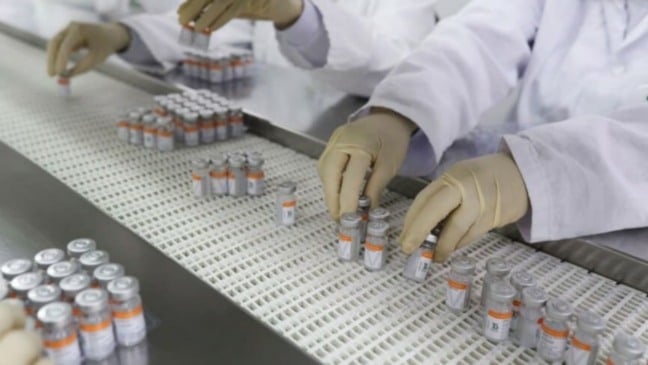 Produção da vacina contra Covid19 no Instituto Butantan