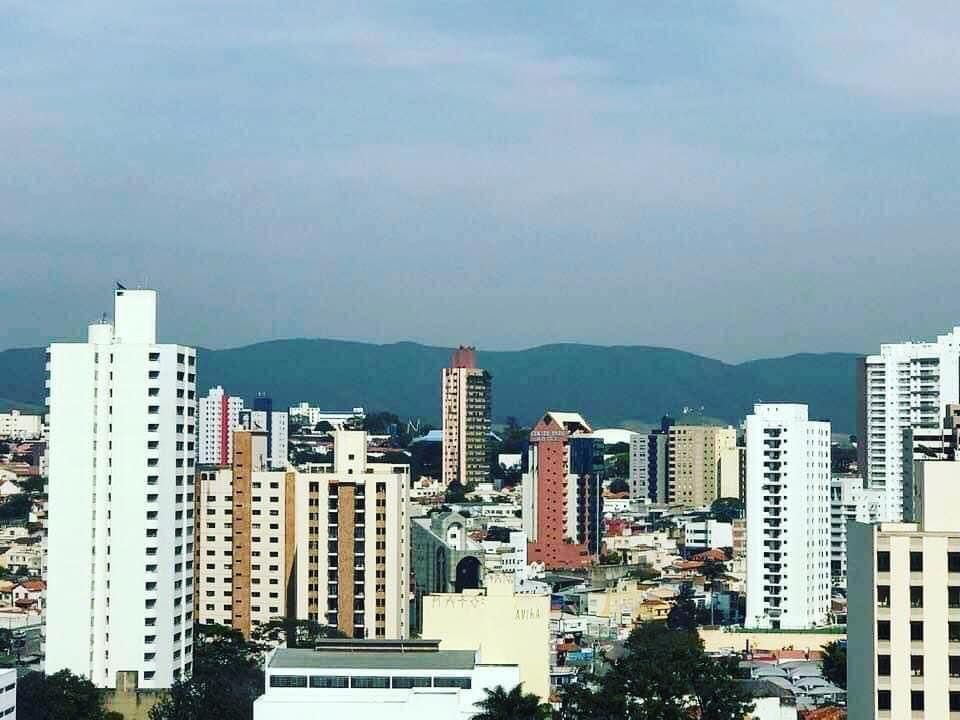 Céu nublado em Jundiaí