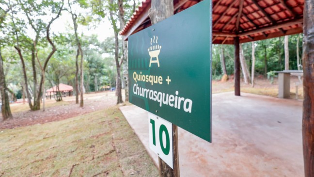 churrasqueira do Parque Corrupira em Jundiaí
