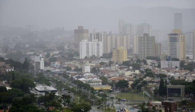 alto índice de chuva