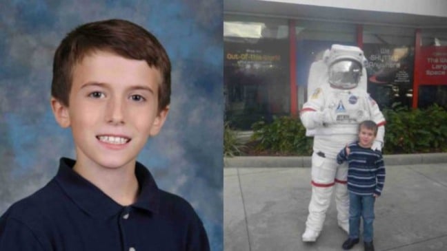 Menino que sonhava em ser astronauta
