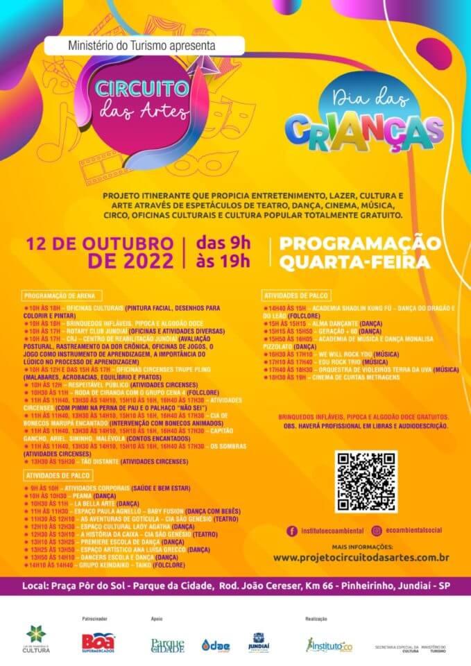 Programação para o dia das Crianças