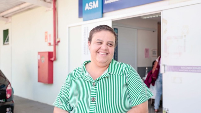 Cleonice, paciente de Jundiaí.