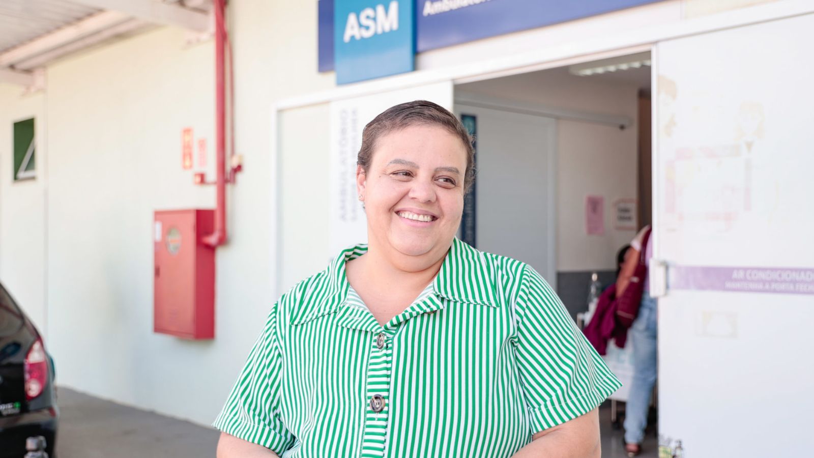 Cleonice, paciente de Jundiaí.