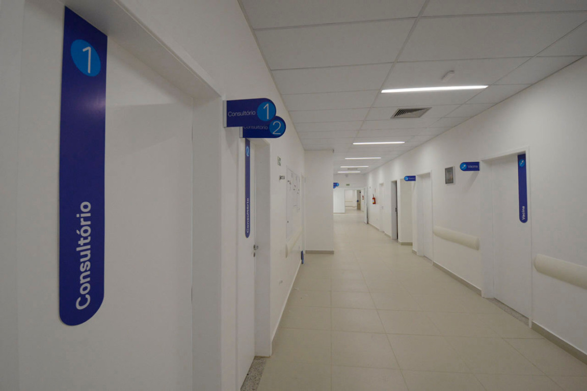 O prédio é finalizado para atendimento na segunda quinzena de setembro