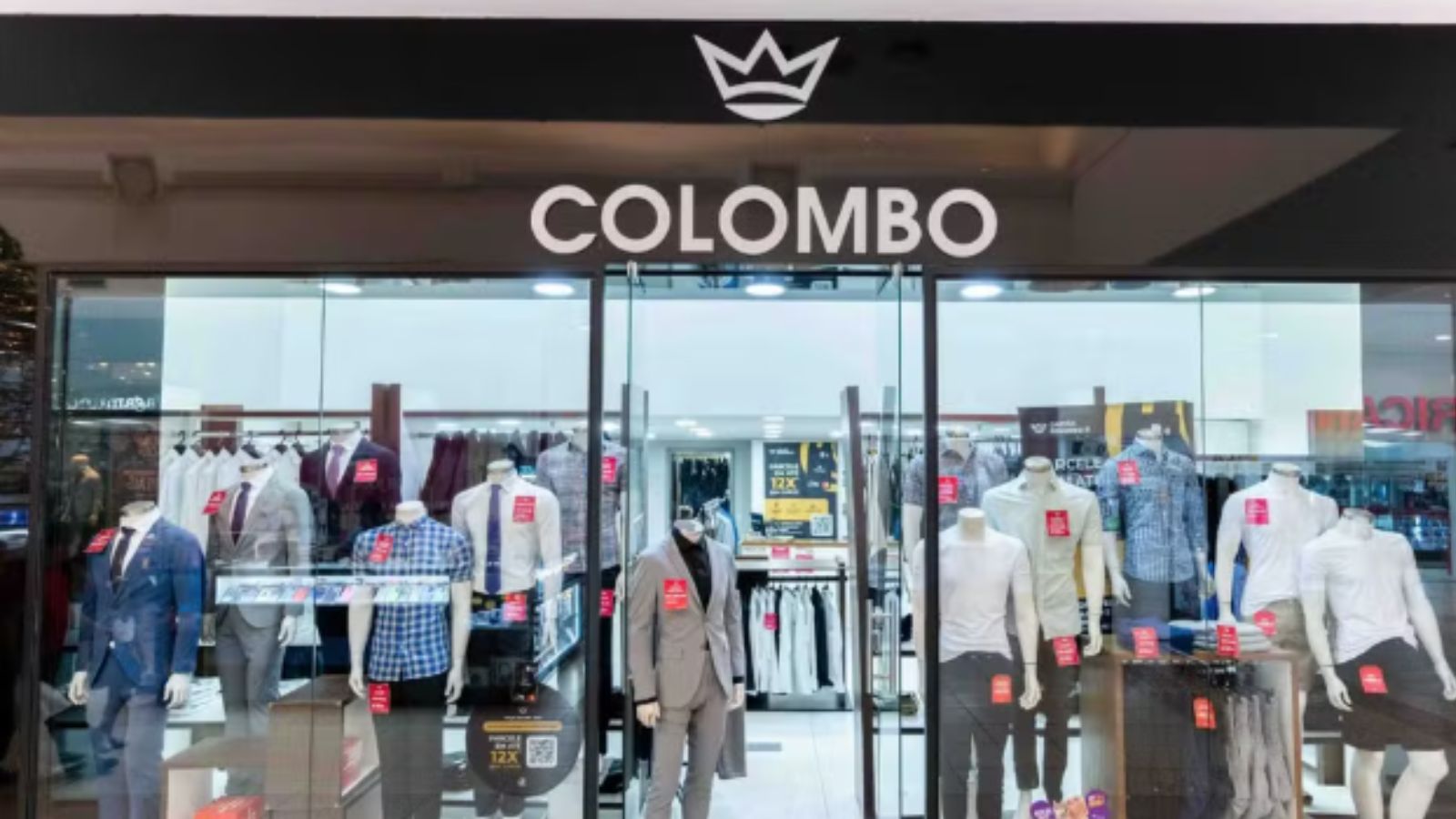 Fachada da loja colombo
