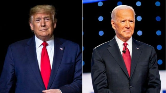 Donald Trump e Joe Biden