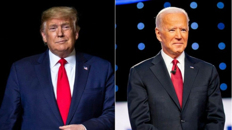 Donald Trump e Joe Biden