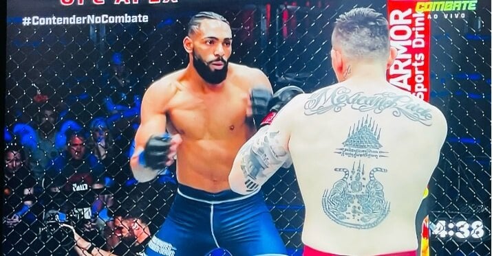 Nocaute de Cládio Ribeiro no venezuelano