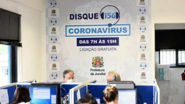 Central do Disque Coronavírus de Jundiaí
