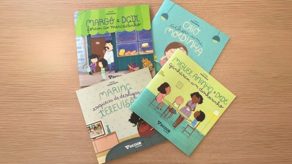 Livros de projeto para infância do Sicoon Integrado