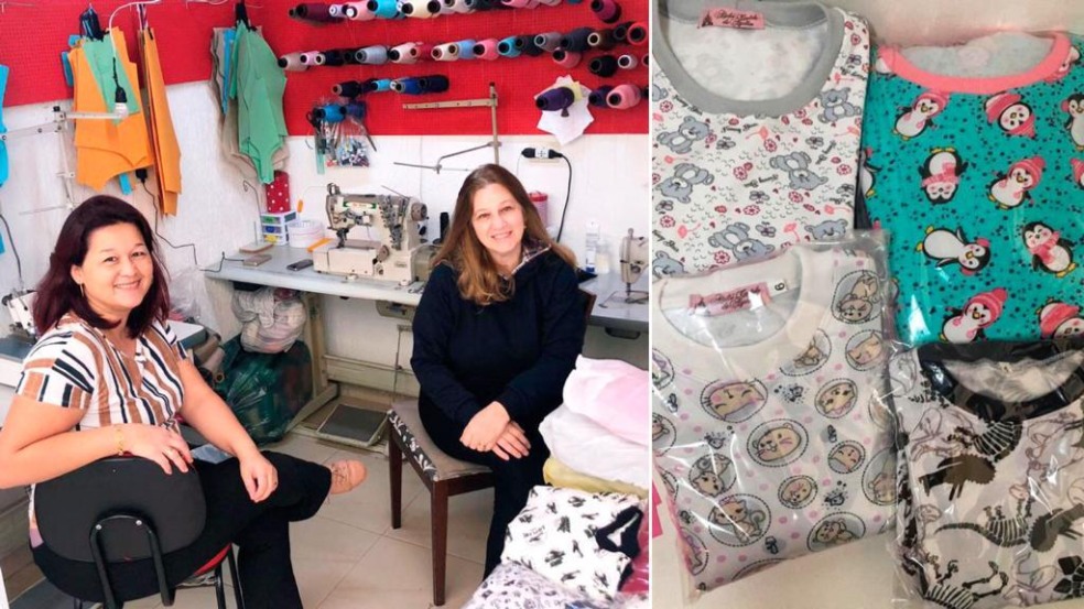 Ateliê Castelo de Agulhas se tornou uma confecção que vende encomendas personalizadas (Foto: Divulgação)