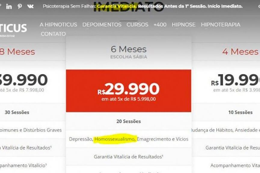 Clínica cura gay. (Foto: Reprodução)