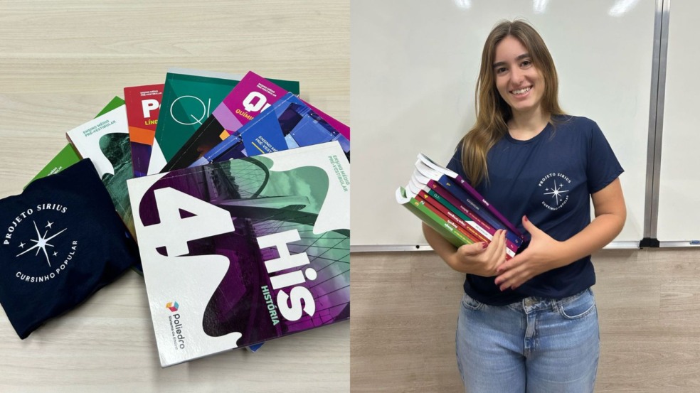 Materiais didáticos Projeto Sirius