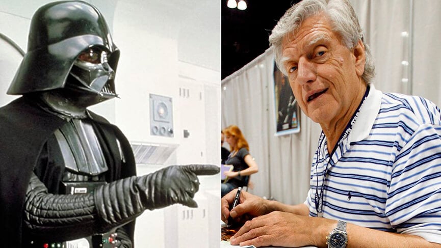 David Prowse, intérprete de Darth Vader. (Foto: Divulgação)