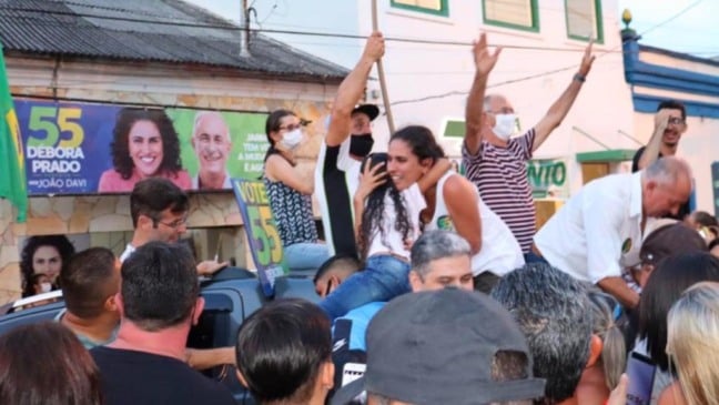 "Quero ser prefeita para retribuir tudo o que a cidade me deu, com amor, dedicação e muito trabalho" (Foto: Divulgação)