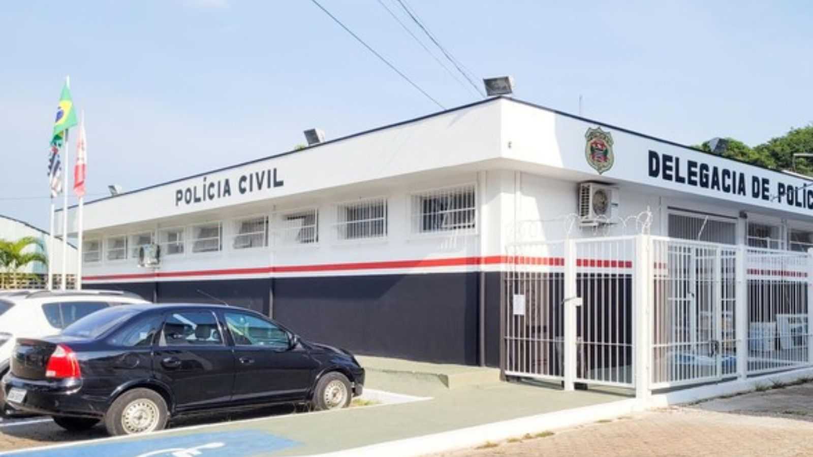 Fachada de delegacia de Itupeva.