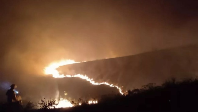 Incêndio na Serra do Mursa