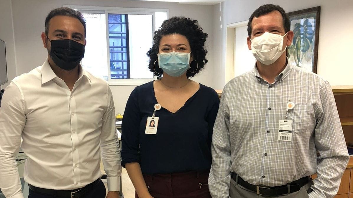 Deputado Alexandre Pereira visita Hospital Regional de Jundiaí