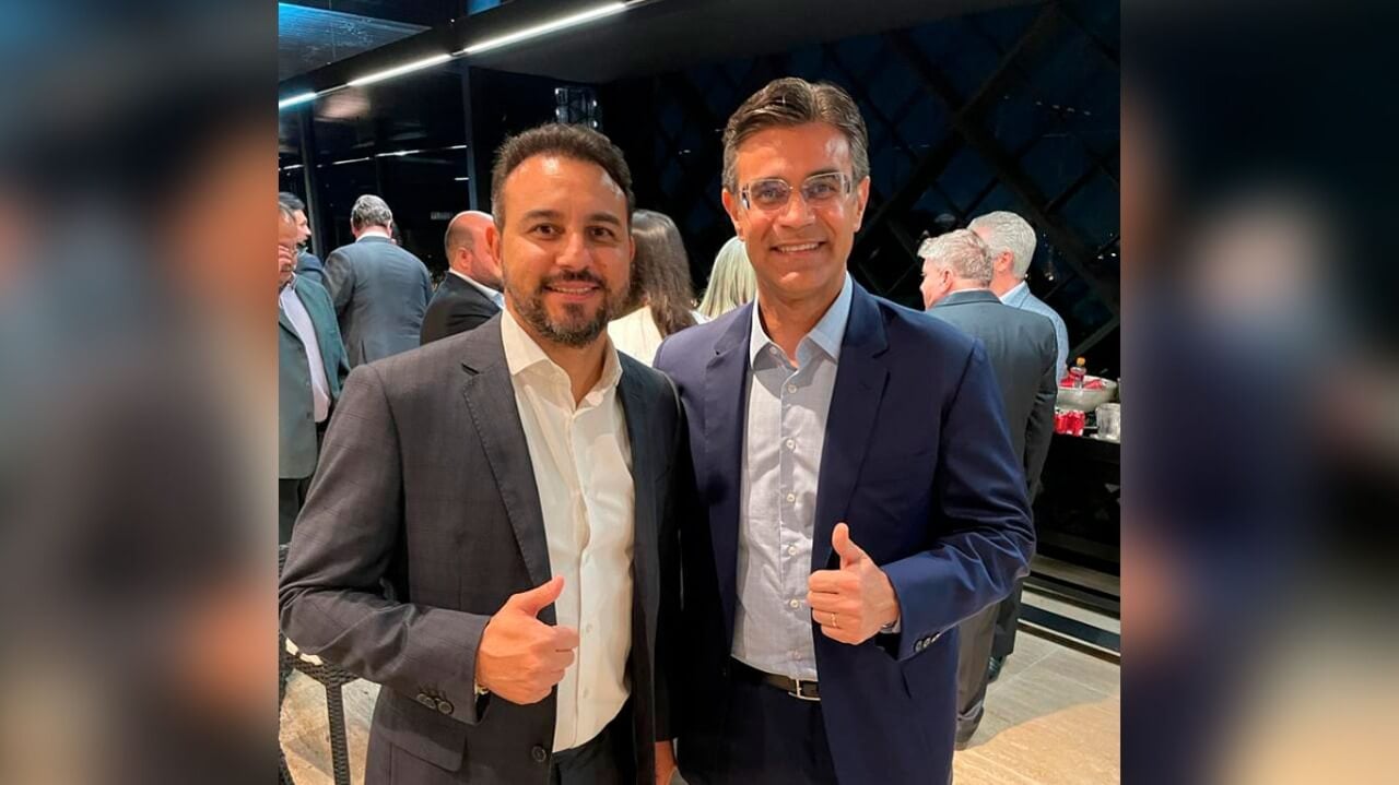 Deputado Alexandre com o Governador do Estado