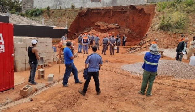 Obra onde pedreiro morreu soterrado em Jundiaí é clandestina, segundo Prefeitura