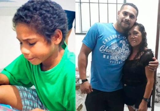 Desaparecido encontra mãe. (Foto: Divulgação)
