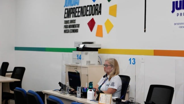 Sala da Jundiaí Empreendedora.