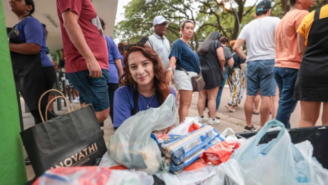 Doações da Festa da Uva de Jundiaí.