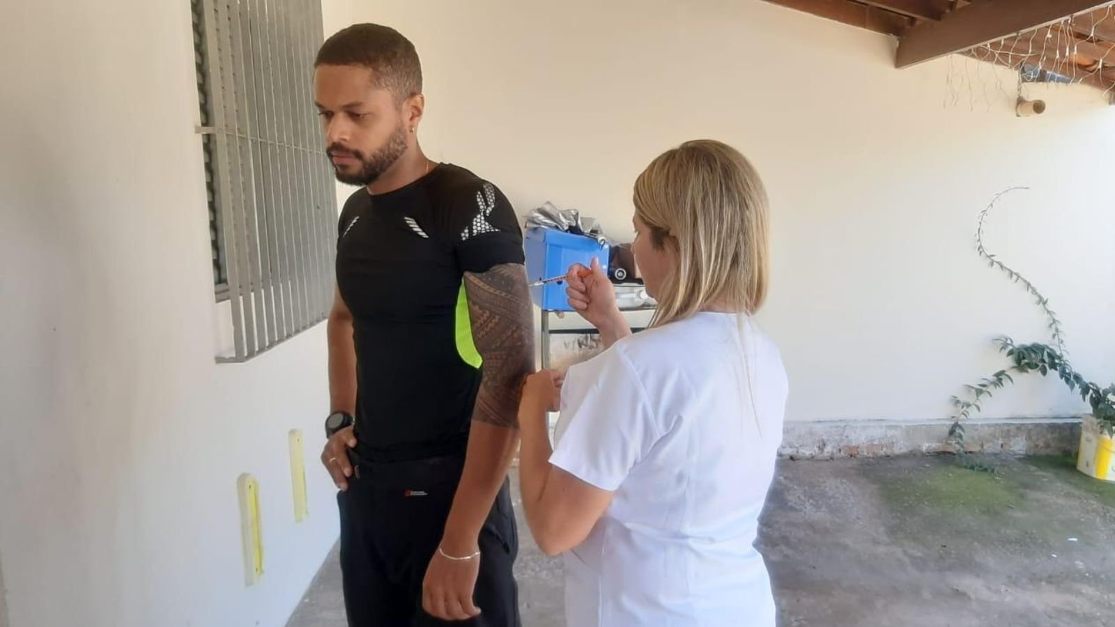 Vacinação Febre Amarela.