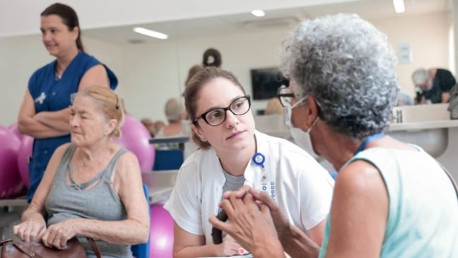 Encontro de saúde emocional.