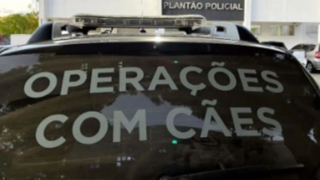 Viatura do Canil da Guarda Municipal de Jundiaí.