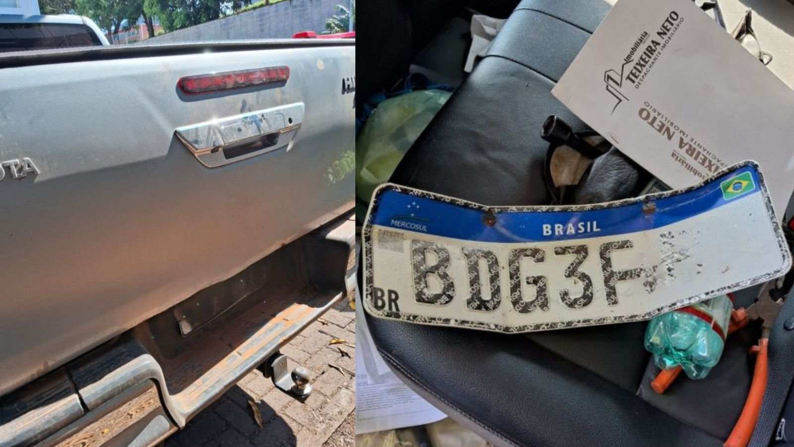 Veículo furtado - Toyota.