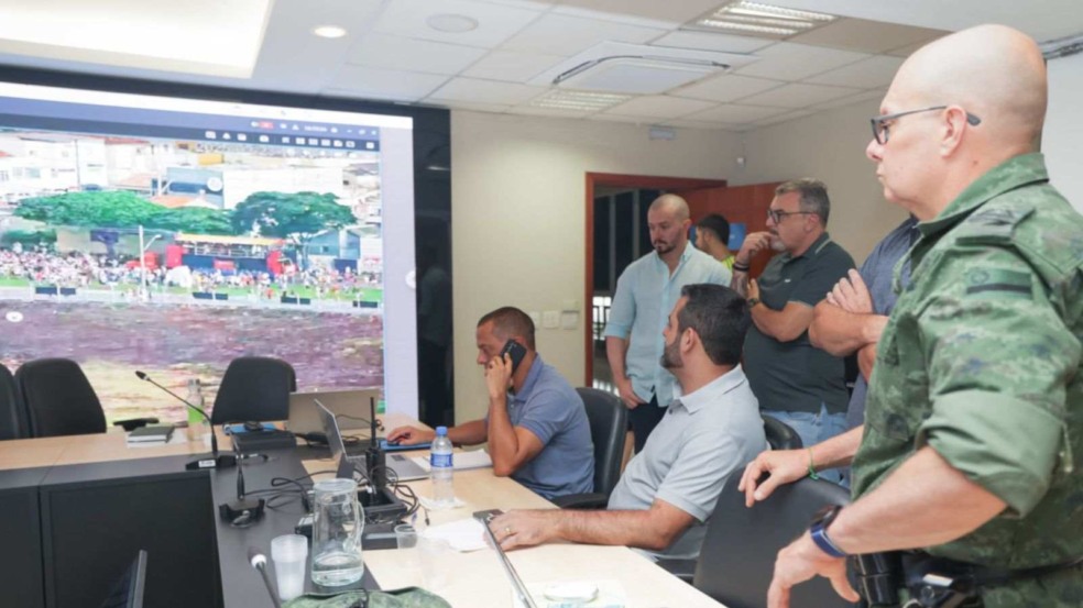 Operação de monitoramento de segurança do Carnaval em Jundiaí. Operação de monitoramento de segurança do Carnaval em Jundiaí.