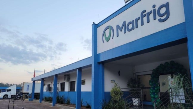 Fachada da Marfrig.