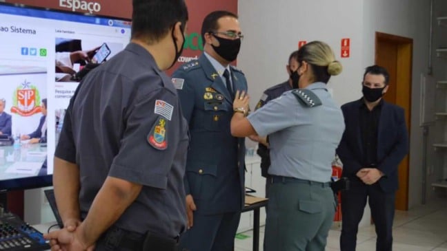 ACE Jundiaí homenageia policiais por sistema Detecta