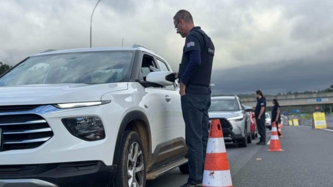 Operação do Detran-SP em Jundiaí.