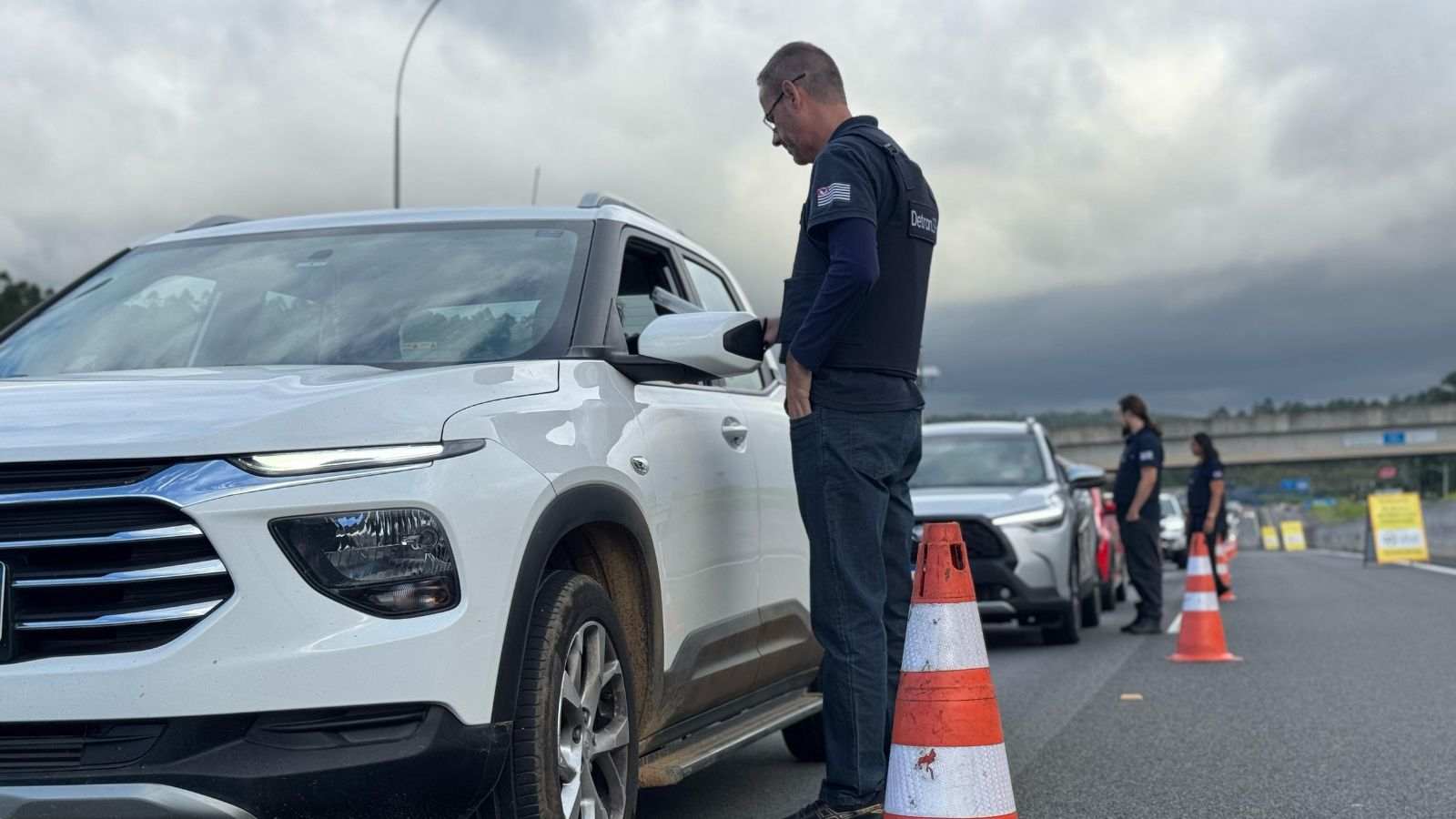 Operação do Detran-SP em Jundiaí.
