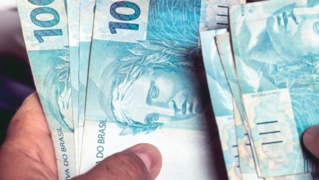 Cédula de dinheiro.