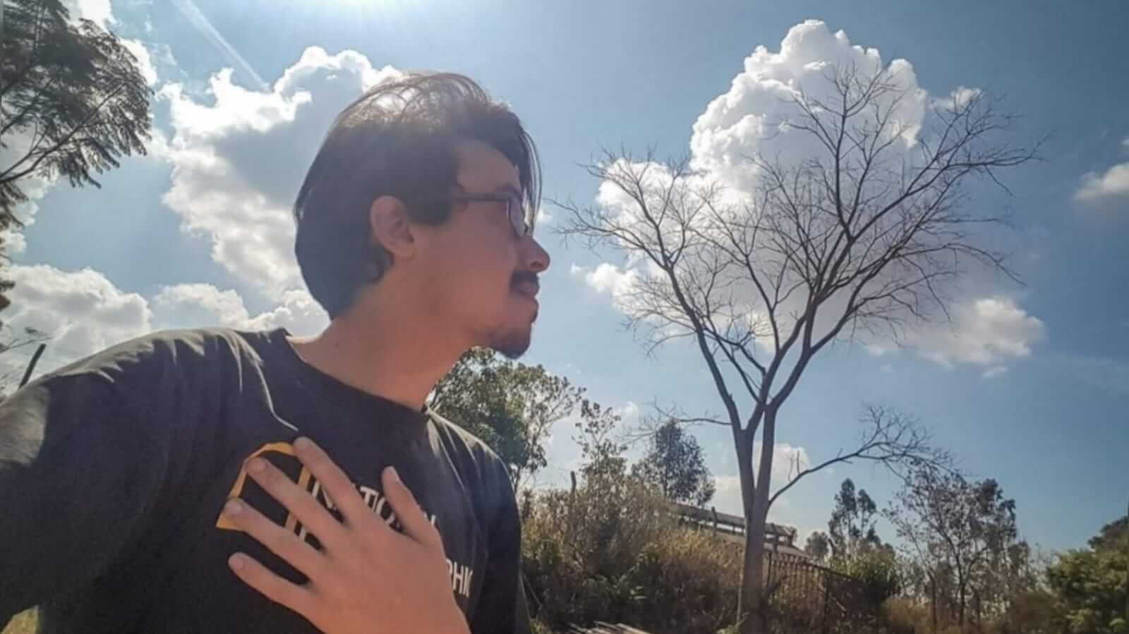 Fotografia que ganhou prêmio na Itália, tem os direitos autorais reconhecidos para Jovem de Campo Limpo Paulista